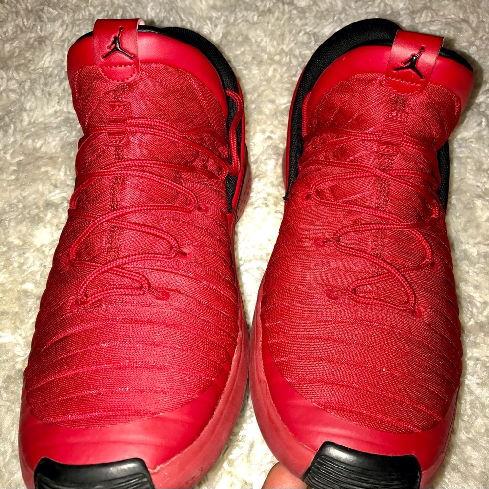 Mens Jordan flight Lux red size 12